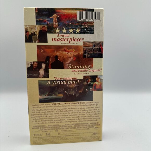 What Dreams May Come VHS 1998 Movie Drama Robin Williams Sealed - Picture 2 of 2